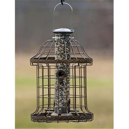 Woodlink Ltd WoodLink WLCAGE2 Designer Caged 4 Port Tube Feeder 24615